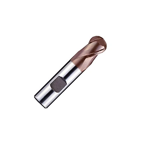 YG-1 GB535250 25mm Coated HSSCo8 2 Flute Ball Nose Slot Drill Short