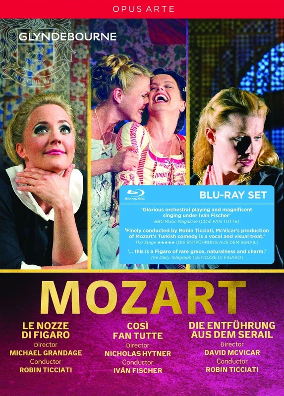 Mozart: Glyndebourne [Blu-ray] [Region Free]