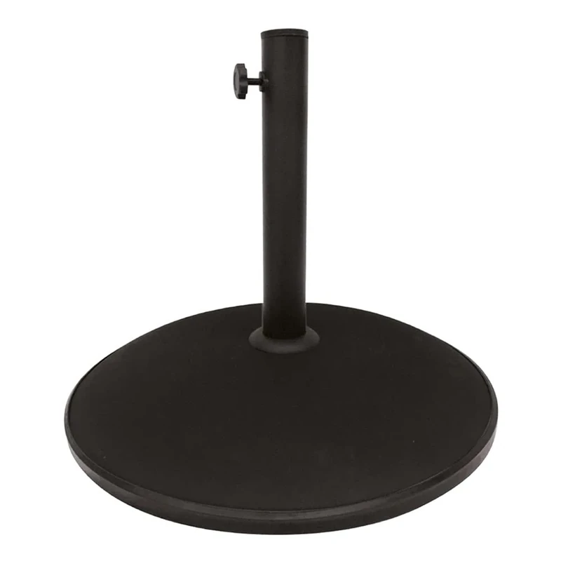 Aktive – Stand for Parasol, Cement, Tube Diameter 48 cm, 45 x 45 x 8 cm, 15 kg (colorbaby 53897)