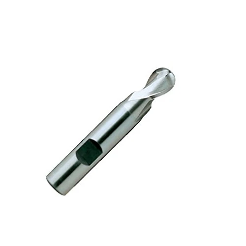 YG-1 E2535922 22mm Uncoated HSSCo8 2 Flute Ball Nose Slot Drill Short