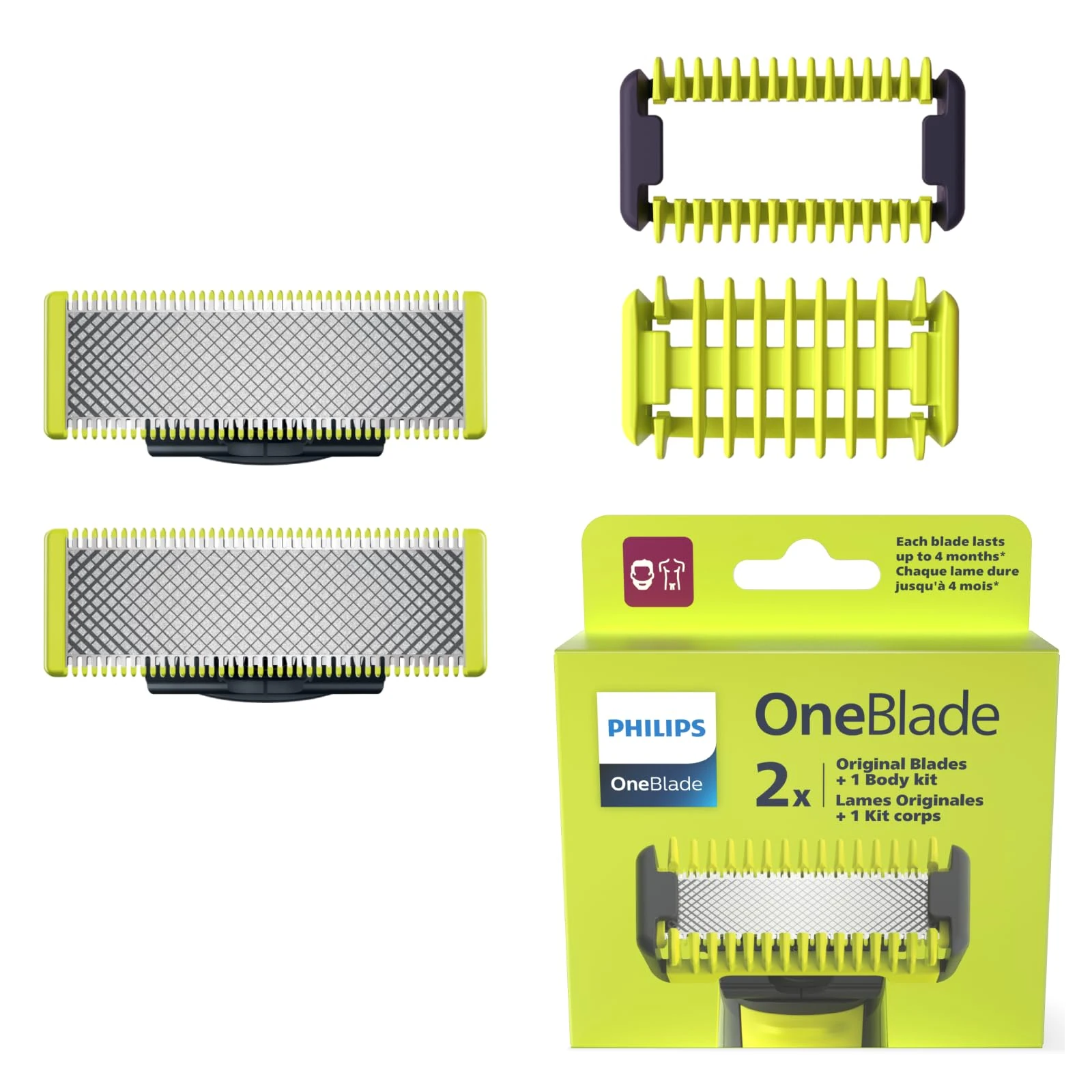 OneBlade Face and Body Blades Kit