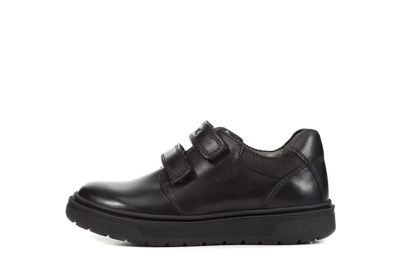 Geox boys J847SH00043C9999 J RIDDOCK BOY H Low-Top Sneakers, Black, 6 UK