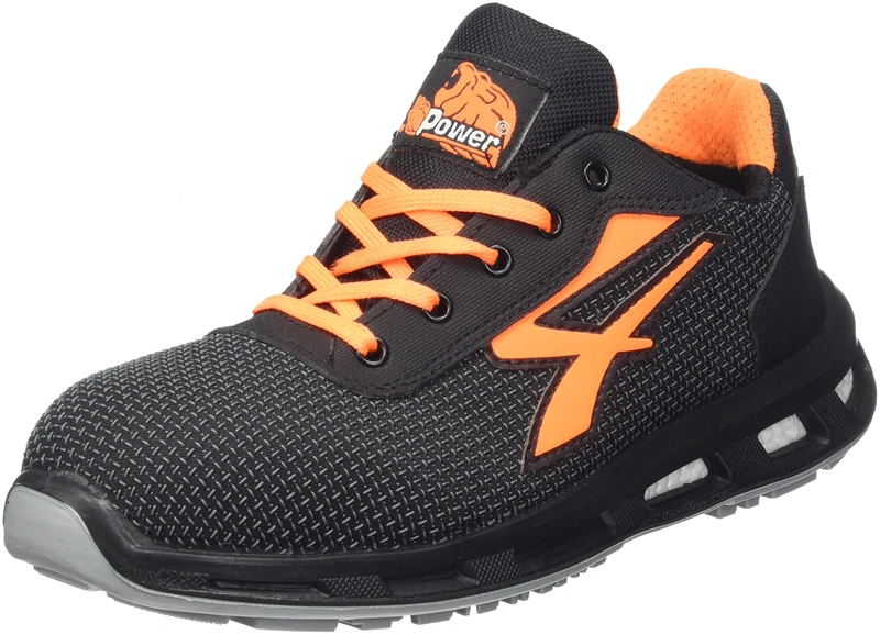 U-Power Red Lion® Linkin, Unisex Safety Shoes, Lightweight, Flexible, Anti Puncture Anti Slip, with Infinergy Insert, with Aluminium Toe Caps (35