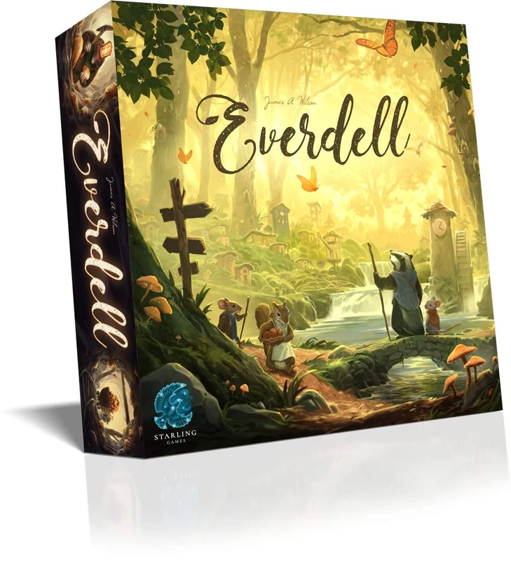 Starling Games | Everdell 2nd Edition | Board Game | 40-80 Minute Playing Time | Ages 10+ | 1-4 Players