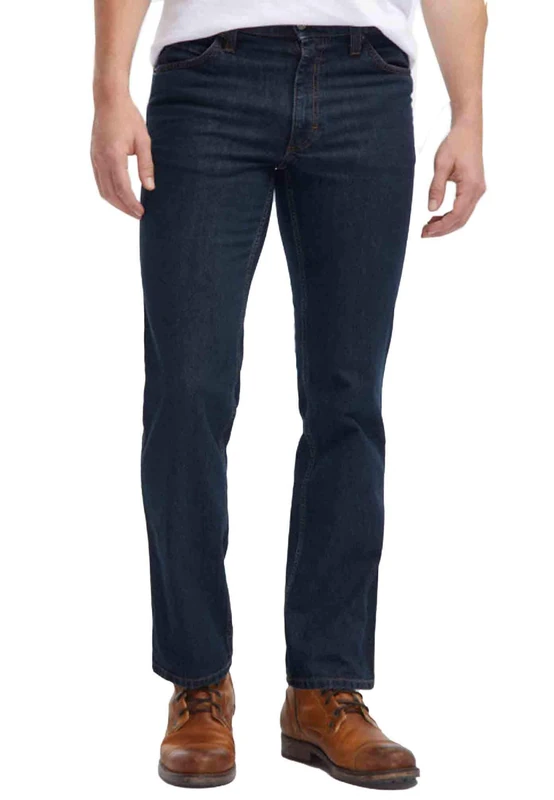 MUSTANG Men's Tramper Straight Slim Jeans, Blue (Dark), W44/L34 (Manufacturer Size:44/34)