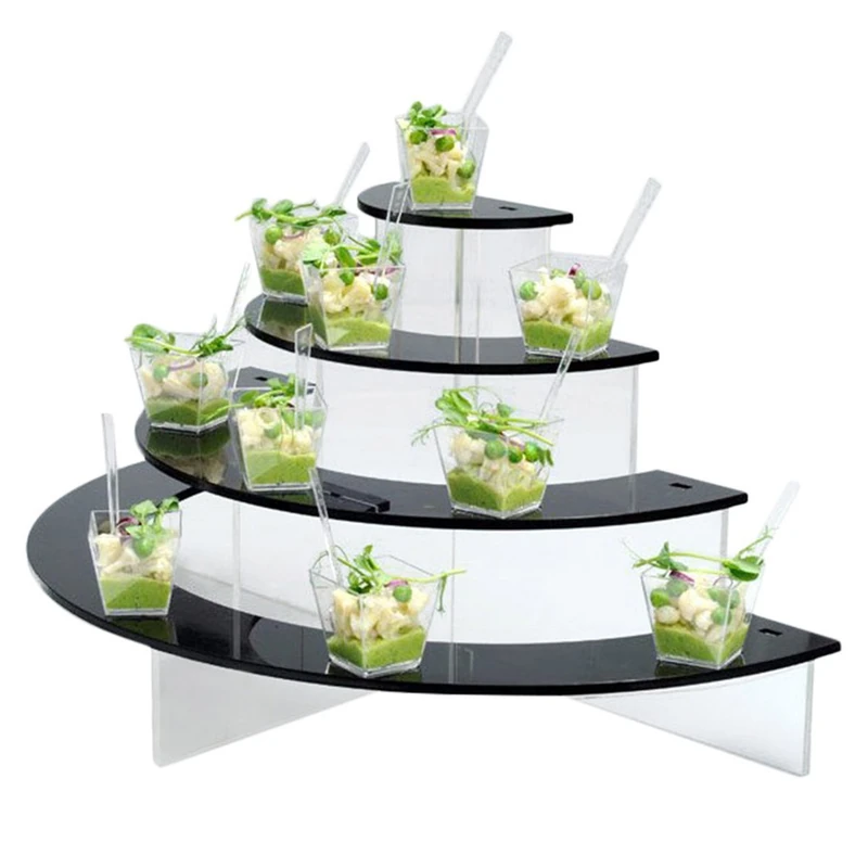 Food Display 4 Levels 55X25X41 Cm Acrylic - 1 Units - Image 1