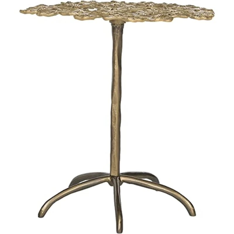 SAFAVIEH Modern Wooden , in Gold, 50 X 50 X 55