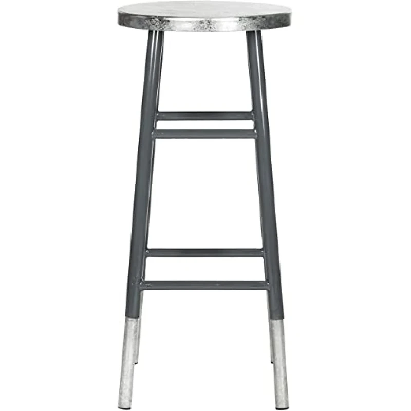 Safavieh Modern Bar & Counter Stool, in Grey and Silver