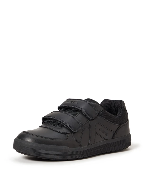 Geox J ARZACH BOY E men Low-Top Sneakers, BLACK, 6.5 UK (40 EU )
