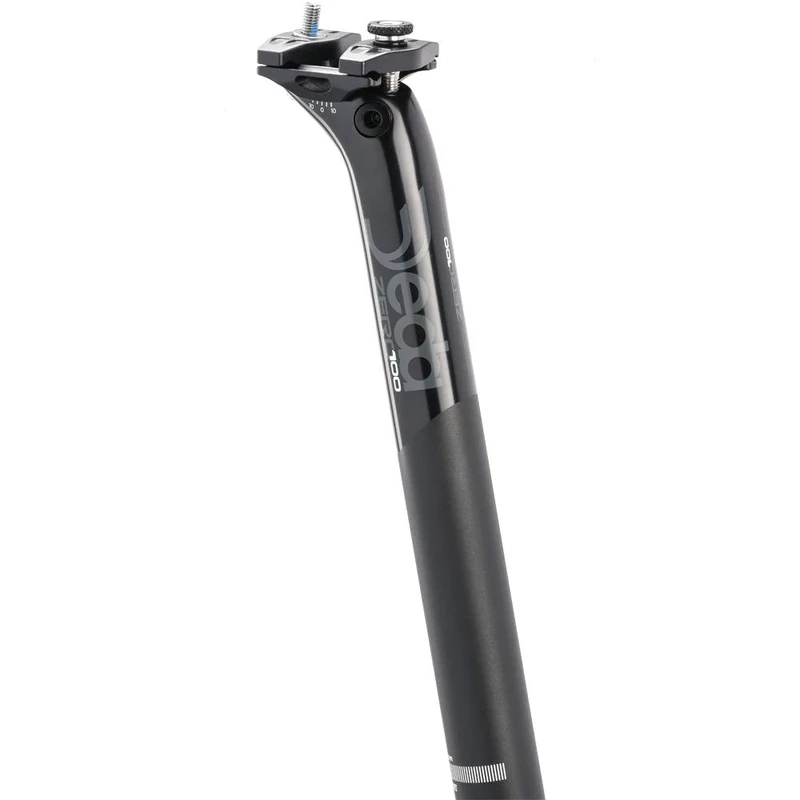 Deda Elementi Unisex Zero100 Alloy Seatpost, BoB (Black on Black), 27.2mm UK