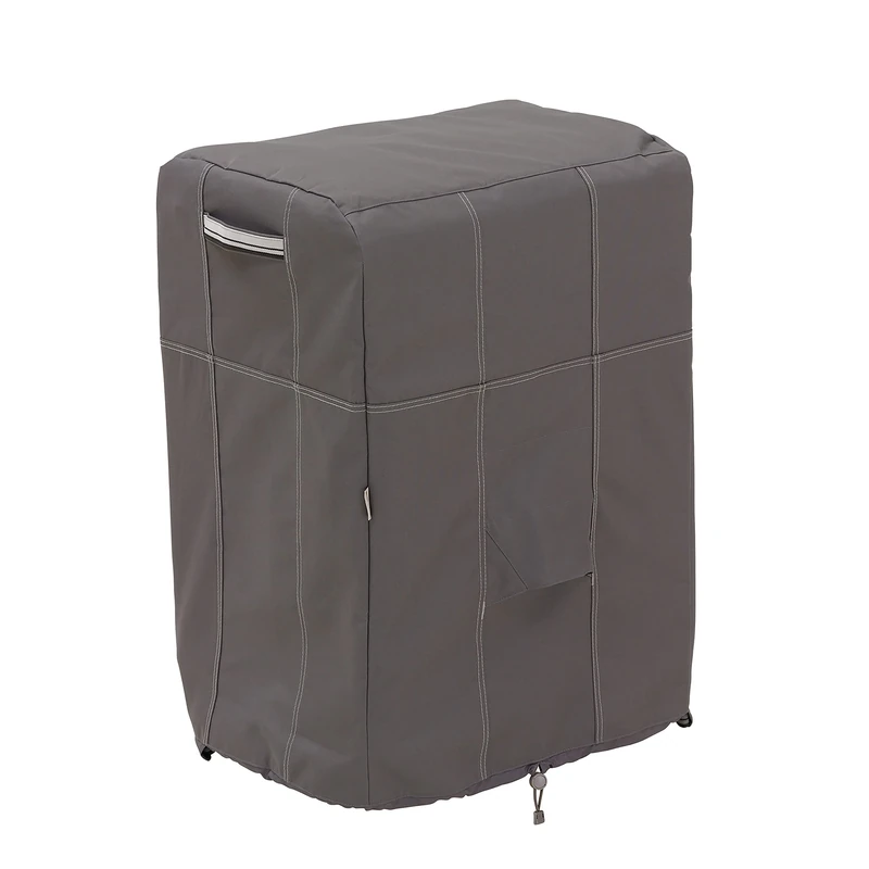 Classic Accessories Ravenna Square Smoker Cover - Premium Outdoor Cover with Durable and Water Resistant Fabric, Large (55-852-045101-EC)