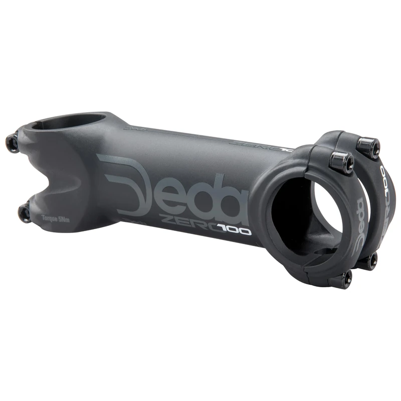 Deda Elementi Unisex's Zero100 Stem, Black on Black, 90mm