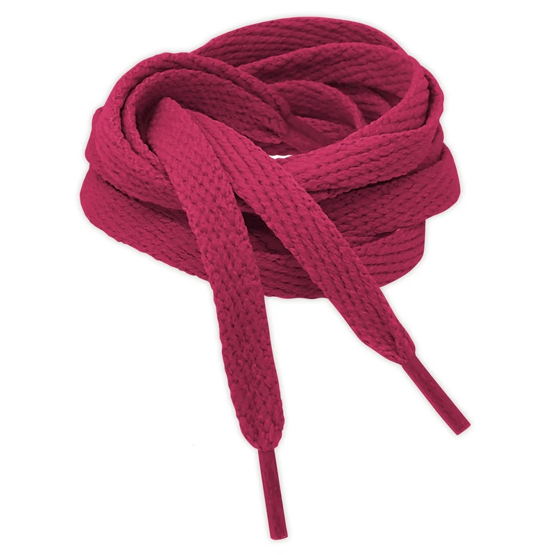 Kilter Flat Trainer Shoelaces - Hot Pink - 120 cm - 47 inch (1 Pair)