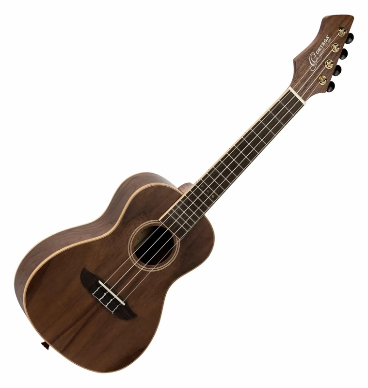 Ortega Guitars Concert Ukulele Acoustic – Horizon Series – Including Gigbag – Walnut, Natural (RUWN)