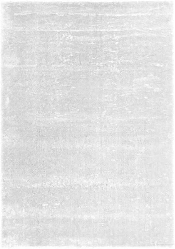 andiamo Faux Fur Lambskin Rug – Fluffy Bedroom or Living Room Rug – 120 x 170 cm White