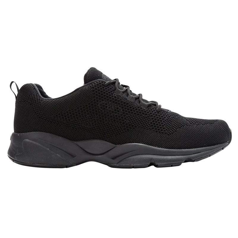 Propét Men's Stability Fly Sneaker, Black, 14 UK
