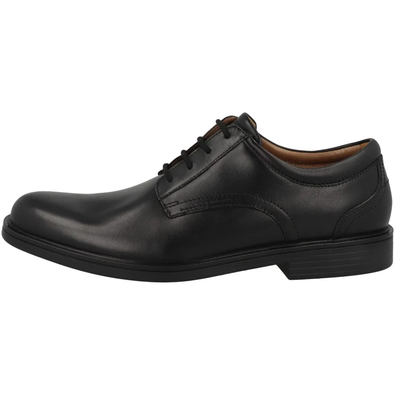 Clarks Men's Un Aldric Lace Derbys, Black Black Leather, 6 UK Narrow