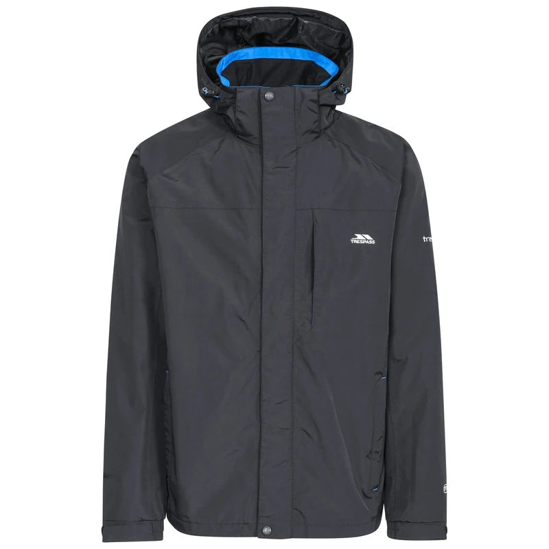 Trespass Mens Waterproof Jacket with Hood Taped Seams XXS -XXXL Edwards II