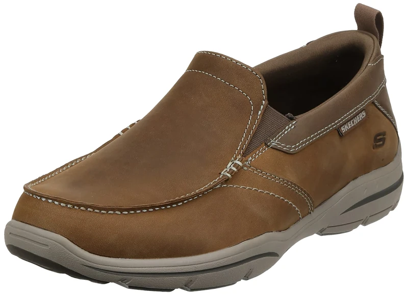 Skechers Men's Harper-Forde Driving Style Loafer, Dsch, 12 UK