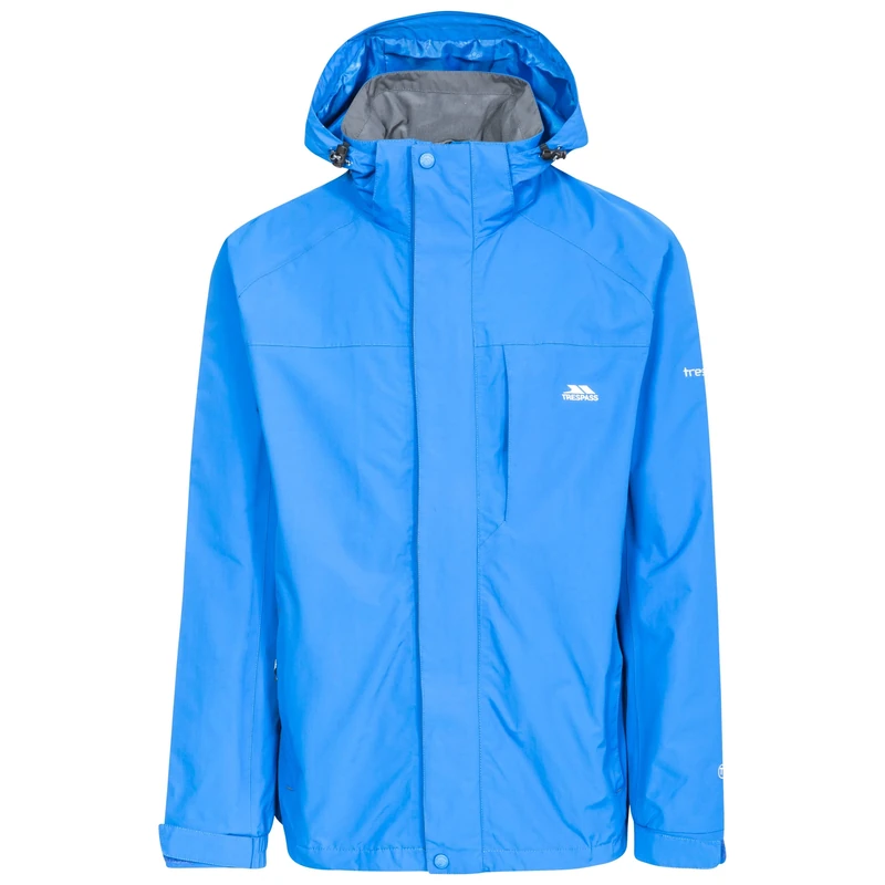 Trespass Mens Waterproof Jacket with Hood Taped Seams XXS -XXXL Edwards II - Image 1