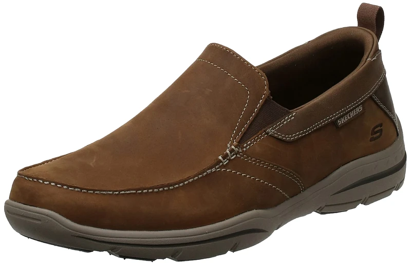 Skechers Men's Harper-Forde Driving Style Loafer, Dsch, 13 UK