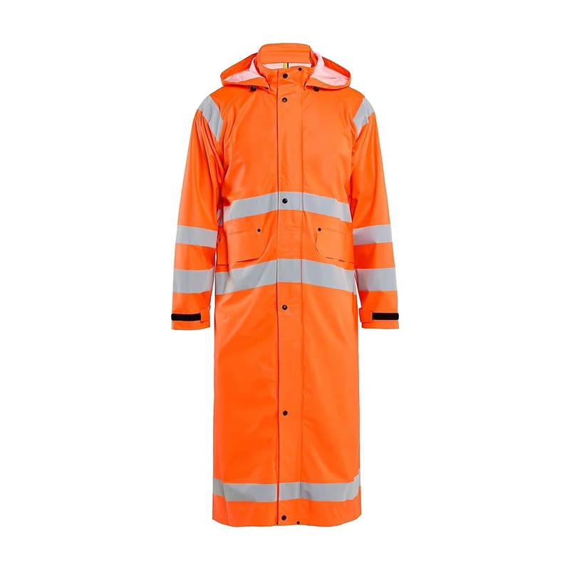 Blakläder 432520005300L High-Vis Raincoat "level 1", Orange, Large