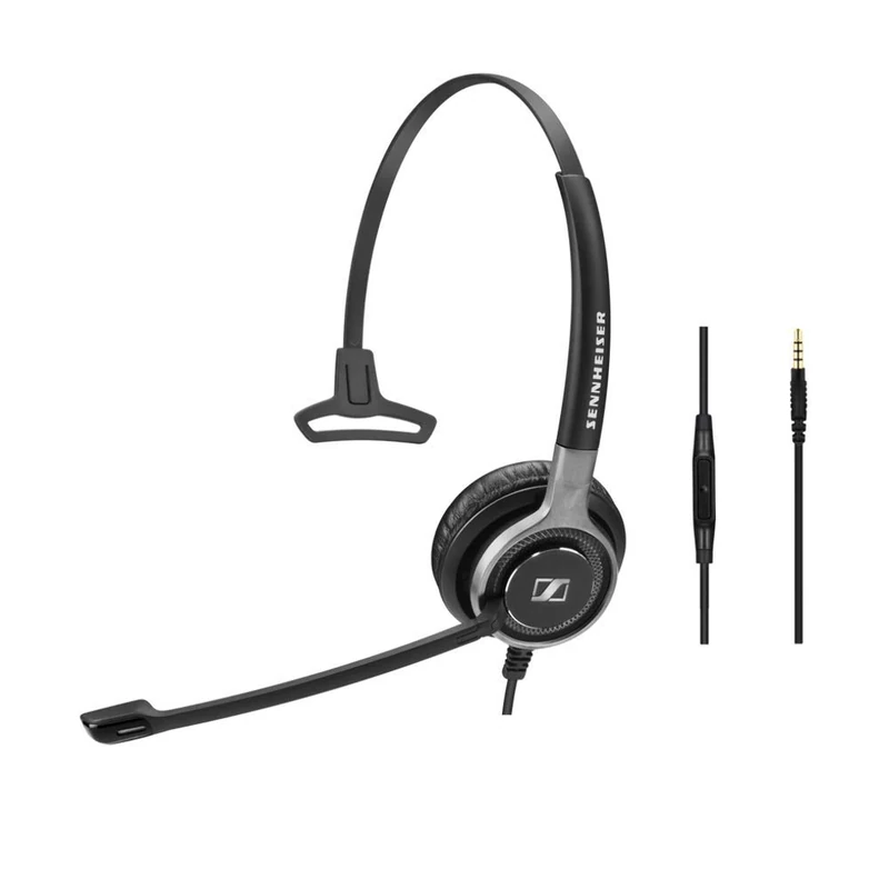 Sennheiser Century SC 635 On-Ear Headphones Wired 3.5 mm Jack Black Silver - Image 1