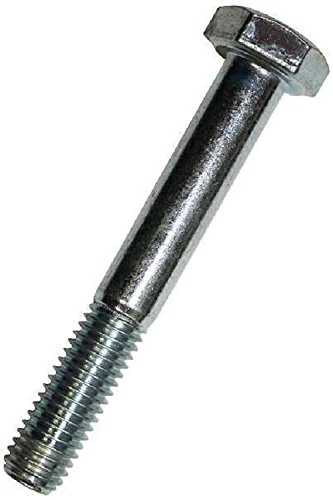 Aparoli SJA – 36240 – QP DIN 601 Hexagonal Screws with Shaft, 4.6, Galvanised 24x90 Pack of 25 Quality: Premium
