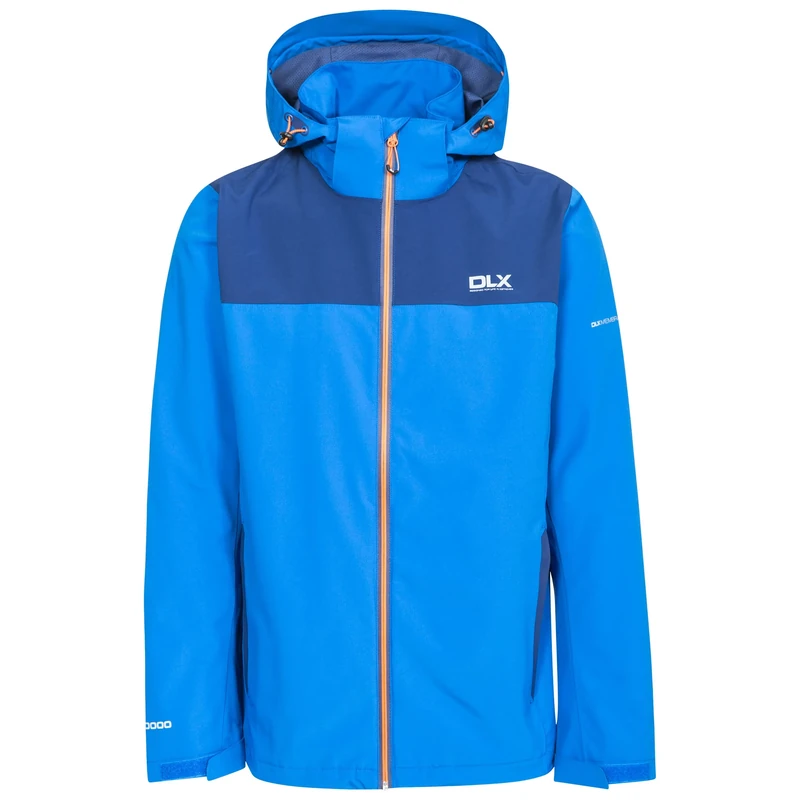 Trespass DLX Mens Waterproof Jacket with Hood Taped Seams