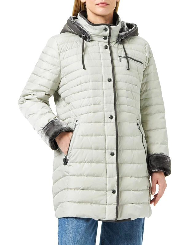 Gil Bret Women's 9019/6270 Jacket, Silver (Shiny Silver 9227), M