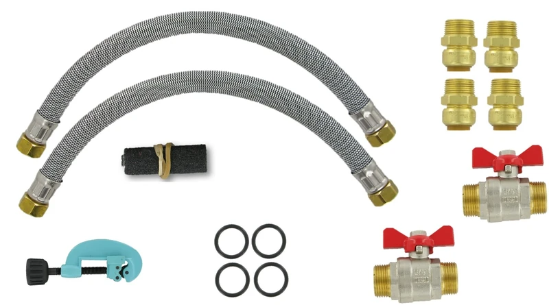 Comap S900563 Complete Connection kit for Proteo Water Treatment Plant 2 Power, Grey - Image 1