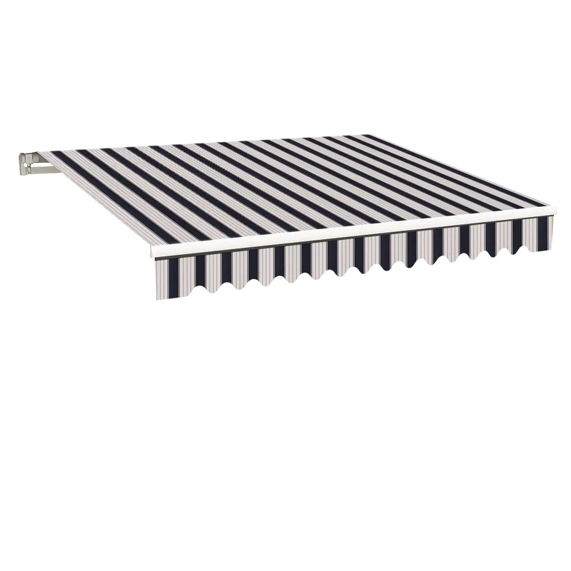 Green Bay Blue-White Garden Patio Awning Canopy Sun Shade Shelter Replacement Fabric - 2.5M x 2M