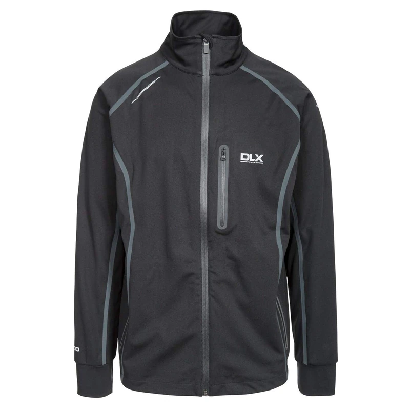 Trespass Men's Thomson Waterproof Stretch Softshell Jacket - Black, X-Small