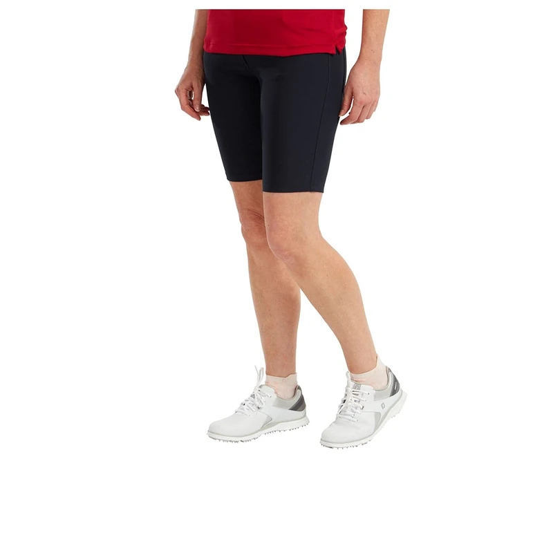 Footjoy 94189 Golf Shorts, Women, Womens, 94189, Navy, L - Image 1