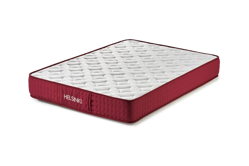 Imperial Confort Mattress viscografeno Helsinki Thickness: 25 cm 190 x 140 cm White/Red
