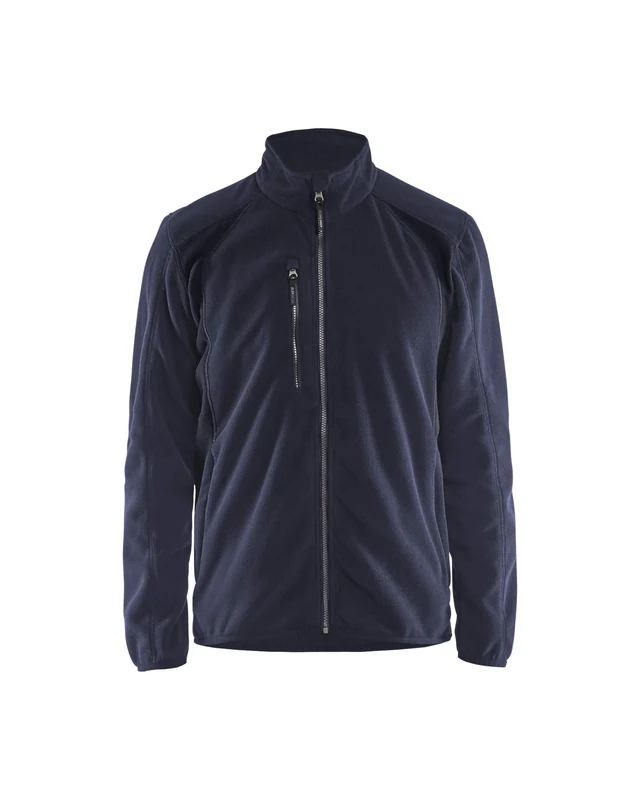 Blaklader 47302510 Fleece Jacket, Dark Navy/Black, Large XXXL