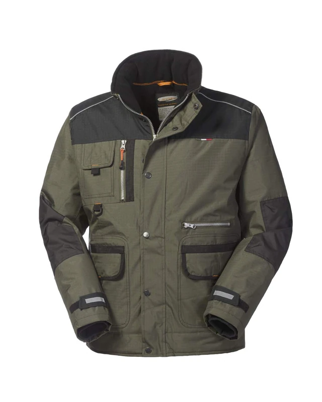Rossini Trading HH625V4HS Jacket Collins, ArmyGreenBlack, S - Image 1