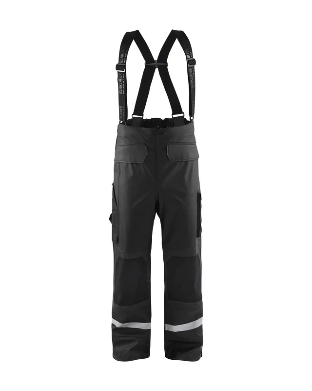 Blakläder 130520039900L Rain Trousers "level 2", Black, Large