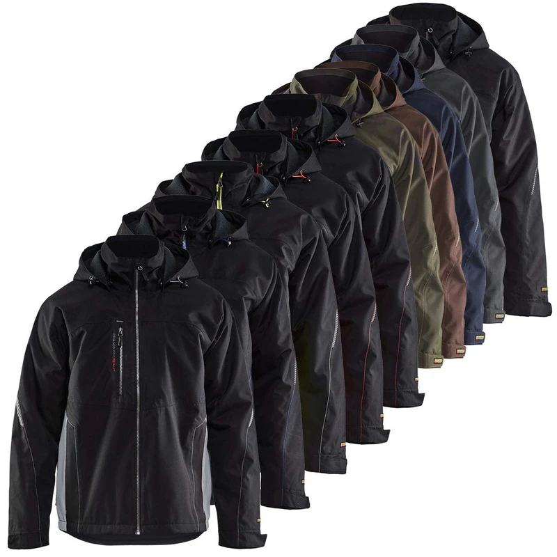 Blakläder 479019779900S Shell Jacket, Black, Small