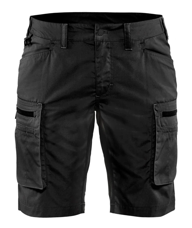 Blaklader Ladies Service Short with Stretch Panels and Elasticated Waistband, Black, Size C42