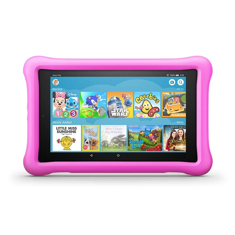 Fire HD 8 Kids Edition Tablet, 8" HD Display, 32 GB, Pink Kid-Proof Case (Previous Generation - 8th)