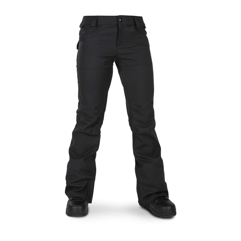 Volcom Women's Species Stretch Snowpant, Black, Small - Image 1