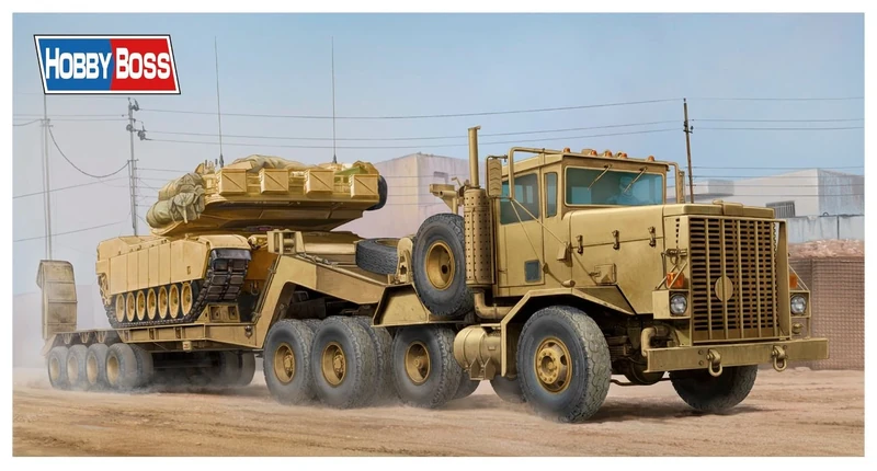 Hobbyboss 1:35 - M911C-HET & M747 Semi-Trailer