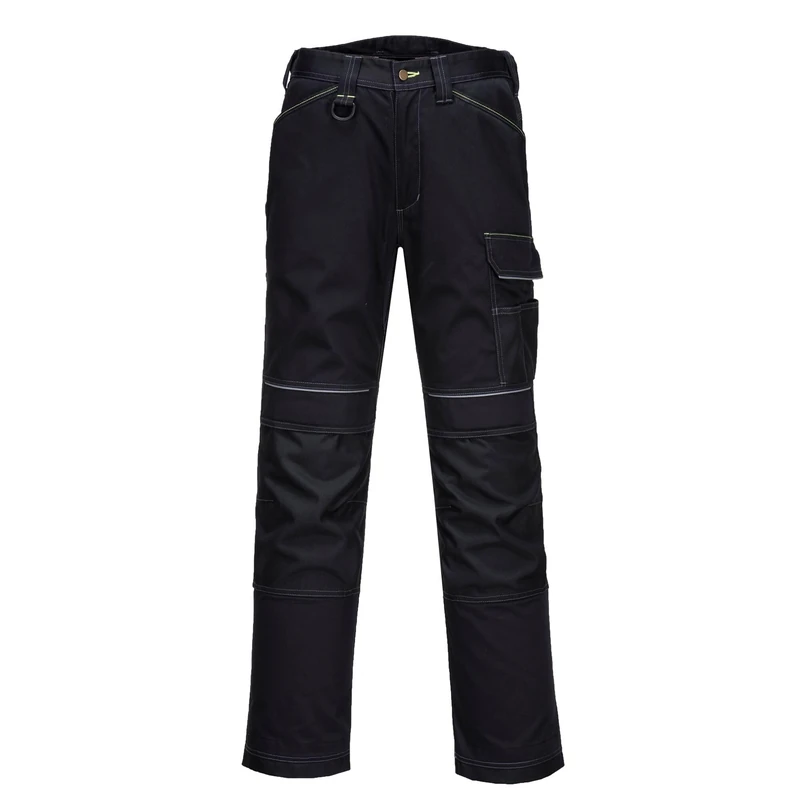 Portwest T601BKR48 Urban Work Trousers, 48, Black