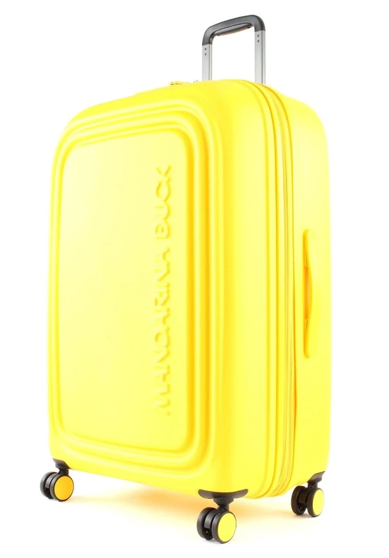 Mandarina Duck LOGODUCK + trolley L EXP Duck Yellow (Yellow) 49x75x31/34 (LxHxW)