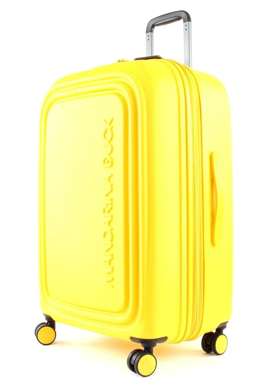 Mandarina Duck LOGODUCK + Trolley MEDIUM EXP Duck Yellow (Yellow) 45x69x32/35 (LxHxW)