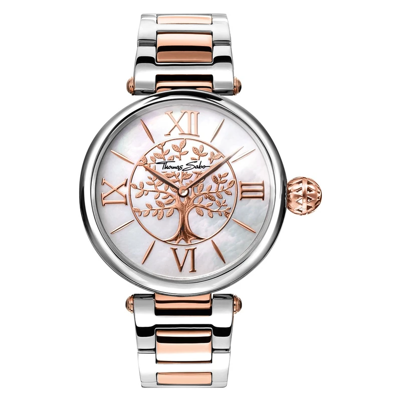 Thomas Sabo Karma Women's Watch - Rose Gold and Silver WA0315