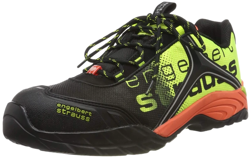 Engelbert Strauss Merak S1 Safety Shoes, Warning Yellow, 41 EU Men's
