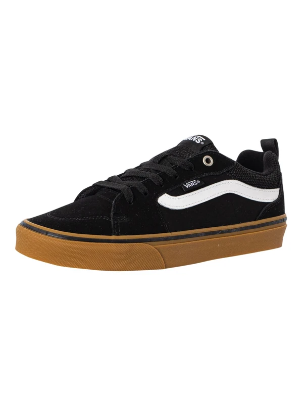 Vans Men's Filmore Trainers, Suede Canvas Black Gum, 12 UK