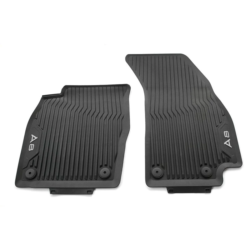 Audi 4N1061501041 All-Weather Front Floor Mats, Black
